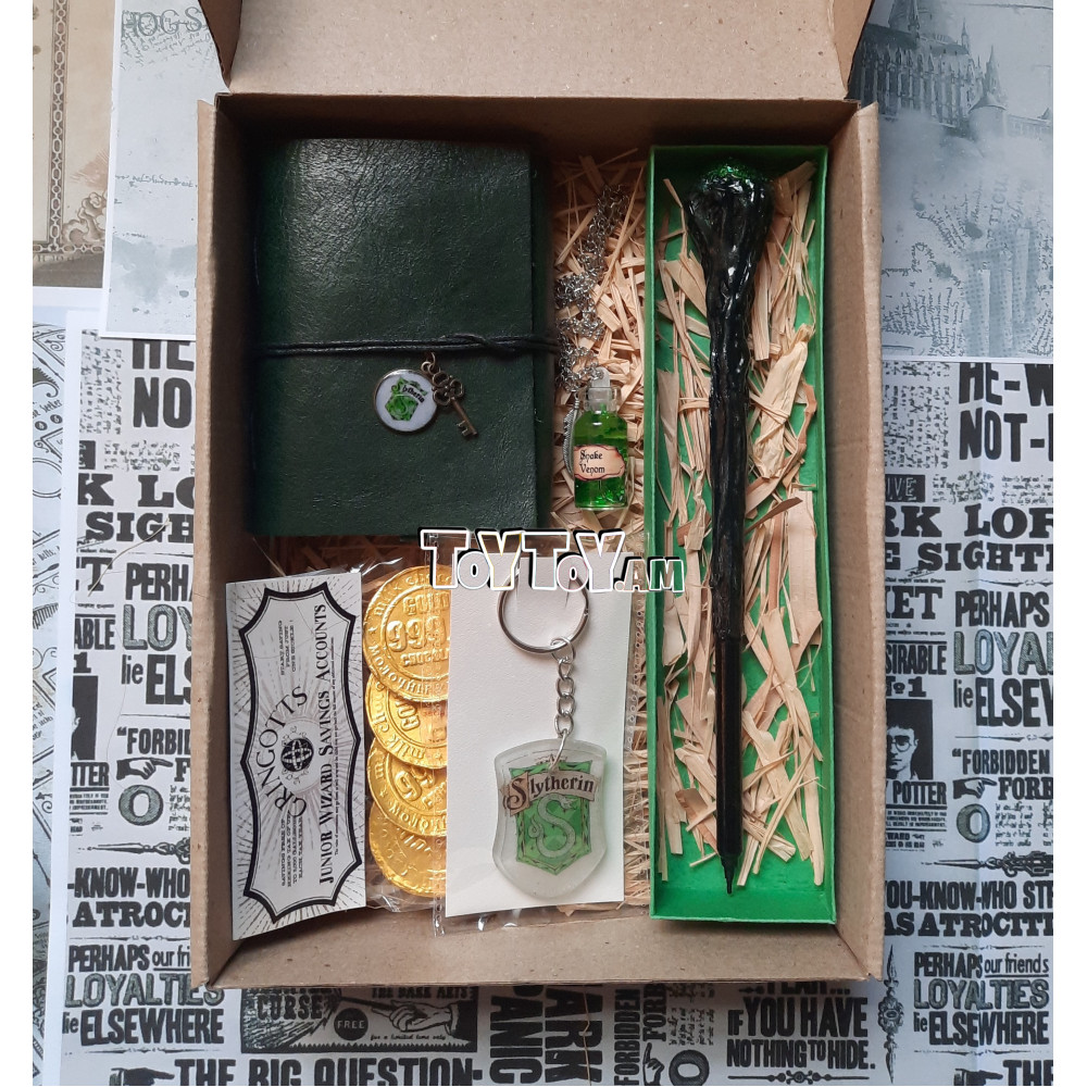 Նվերներով լի արկղ / gift box֊ Հարի Փոթեր/Harry Potter / Slytherin